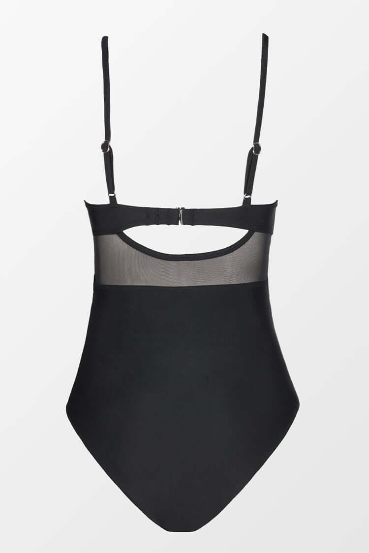 Aubree Swimsuit | Stylish Twist-Front One-Piece Swimsuit