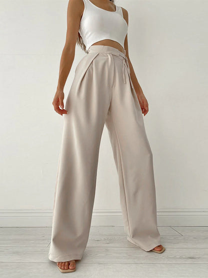 Daniele Trousers | High-Waist Wide-Leg Trousers
