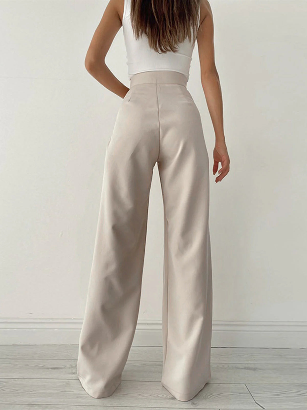 Daniele Trousers | High-Waist Wide-Leg Trousers