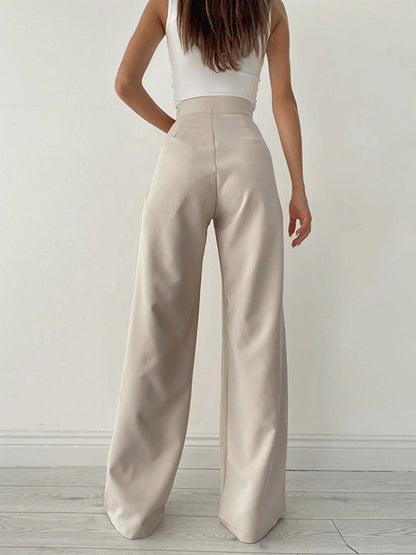 Daniele Trousers | High-Waist Wide-Leg Trousers
