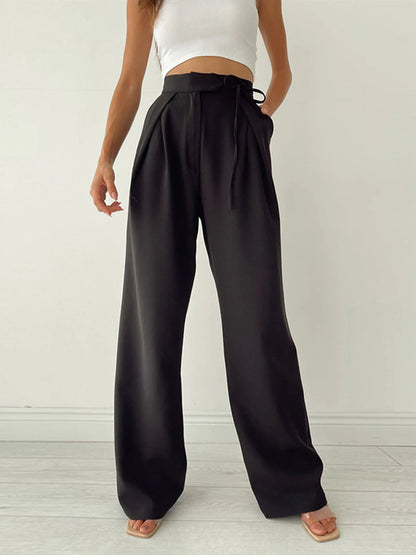 Daniele Trousers | High-Waist Wide-Leg Trousers