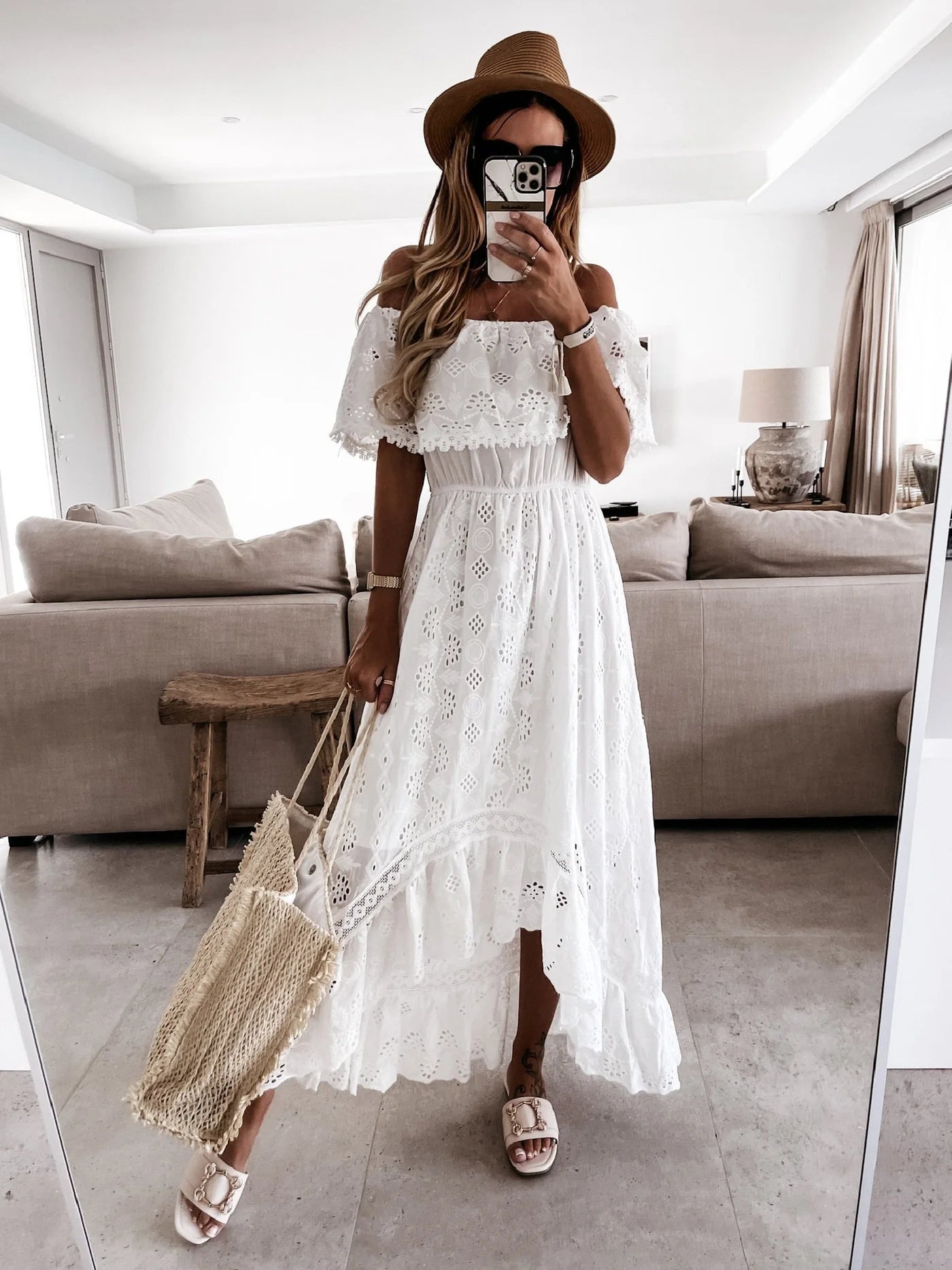 Francie Dress | Women's Off-the-Shoulder Summer Dress