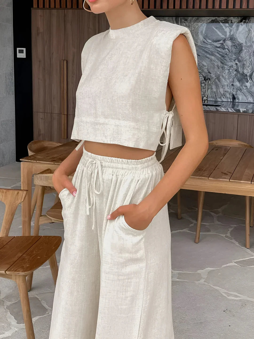 Ginette Set | Women's Two-Piece Summer Set