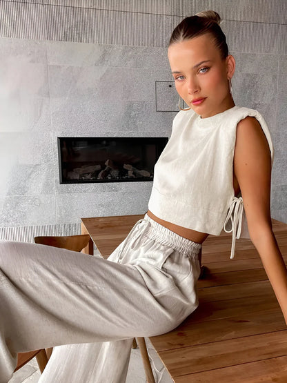 Ginette Set | Women's Two-Piece Summer Set