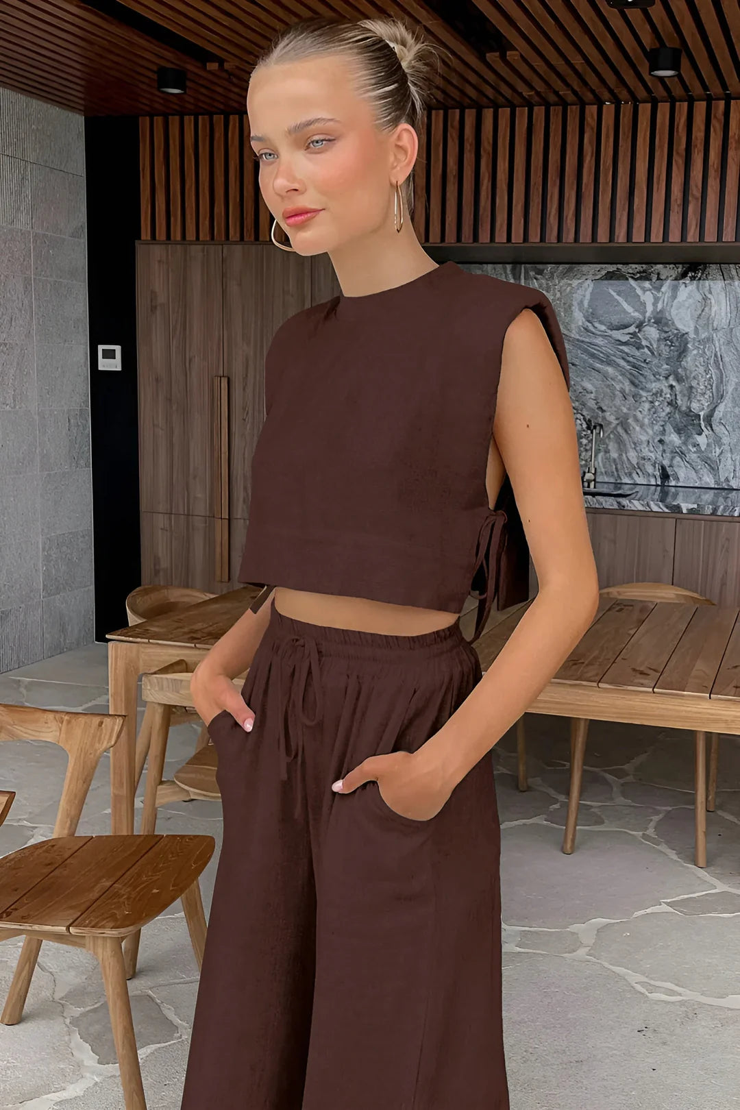 Ginette Set | Women's Two-Piece Summer Set