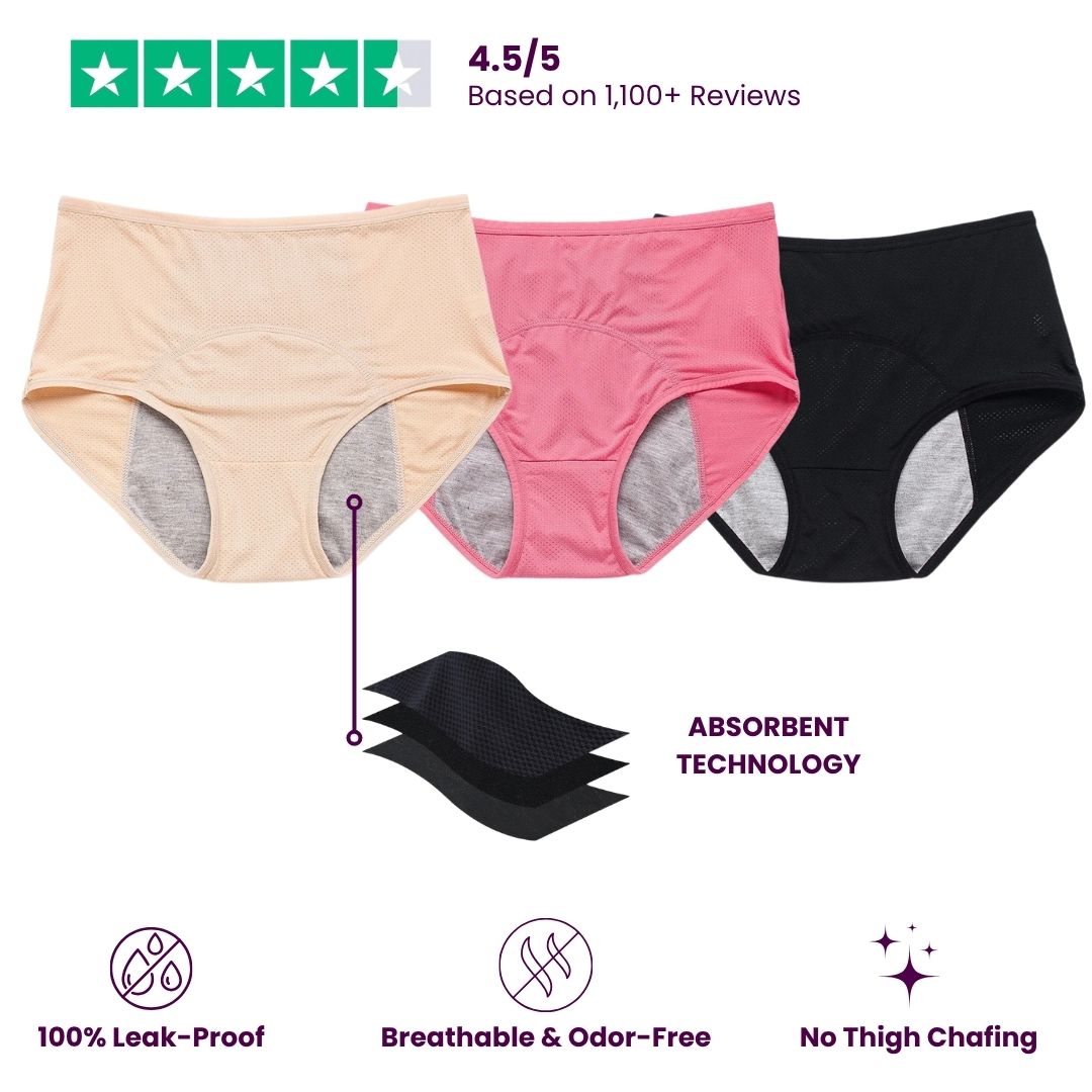VitalDry® | Leakproof Underwear (5-Pack)